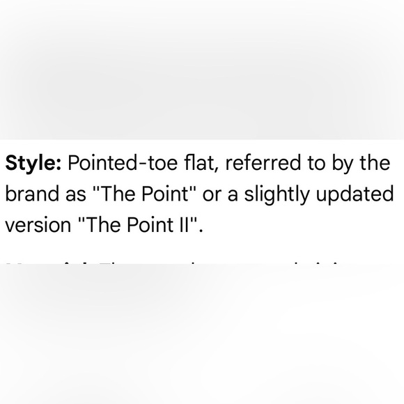 NEW ROTHYS THE POINT FLATS IN RETIRED COLOR MINK WOMENS SIZE 8 - Picture 6 of 8